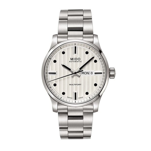 Mido Multifort Stainless Steel Watch