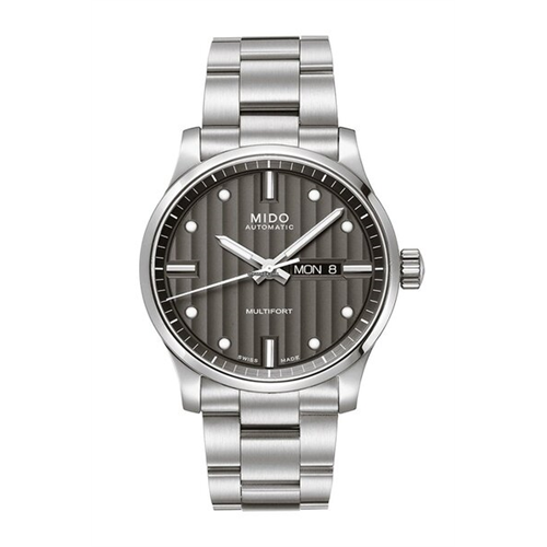 Mido Multifort Stainless Steel Watch