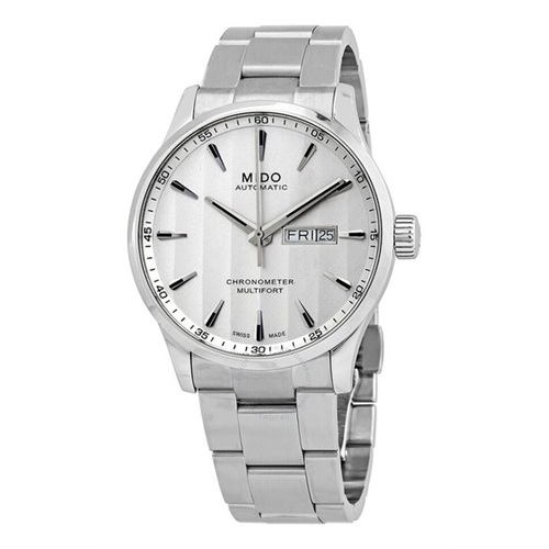 Mido Multifort Stainless Steel Watch