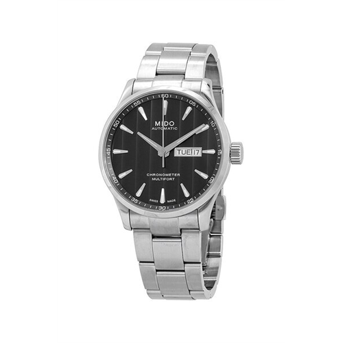 Mido Multifort Stainless Steel Watch