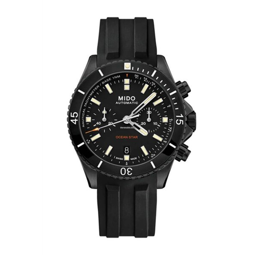 Mido Ocean Star Chronograph Rubber Men'S Watch -M0266273705100