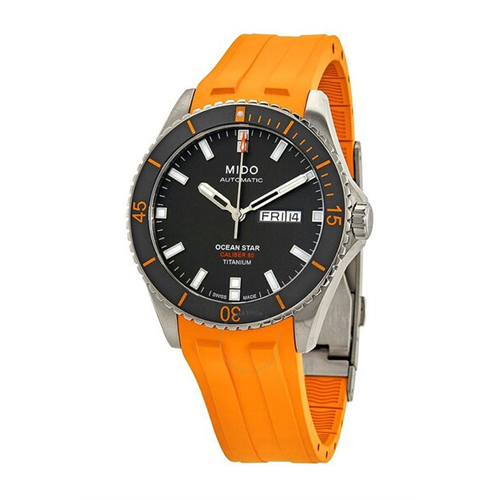 Mido Ocean Star Rubber Strap Watch