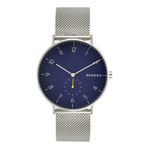 Skagen Aaren Steel-Mesh Watch