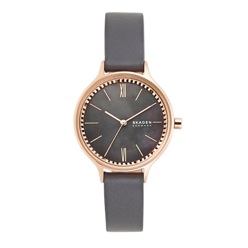 SKAGEN ANITA LEATHER WOMEN WATCH