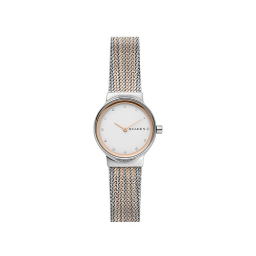 Skagen Freja Two-Tone Steel-Mesh Watch