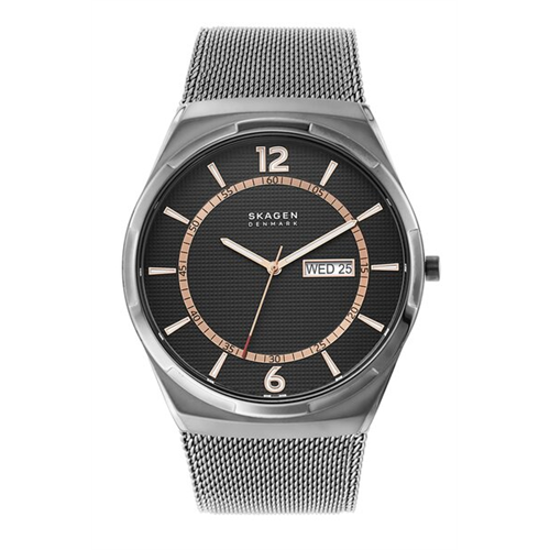 Skagen Melbye Stainless Steel Men'S Gunmetal-SKW6575