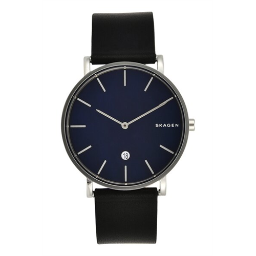 Skagen Men's Hagen Leather Watch