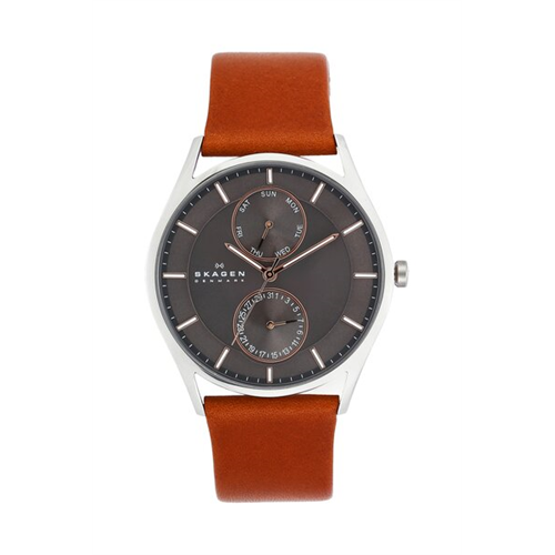 Skagen Men's Holst Leather Watch