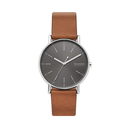 Skagen Men's Signatur Leather Watch