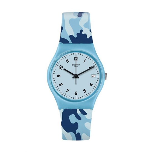 Swatch Camoblue Watch -Gs402