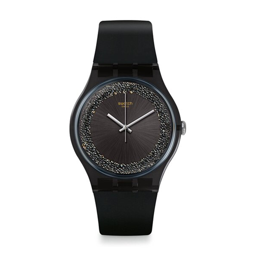 Swatch Darksparkles Watch (SUOb156)