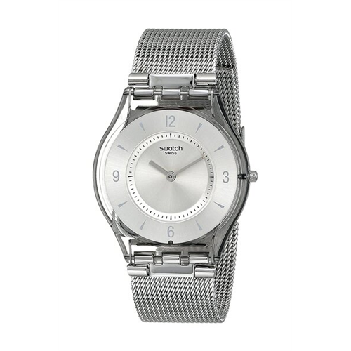 Swatch Metal Knit Watch -Sfm118M