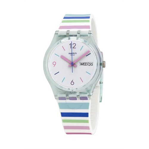 Swatch Pastal Zebra Watch (GL702)