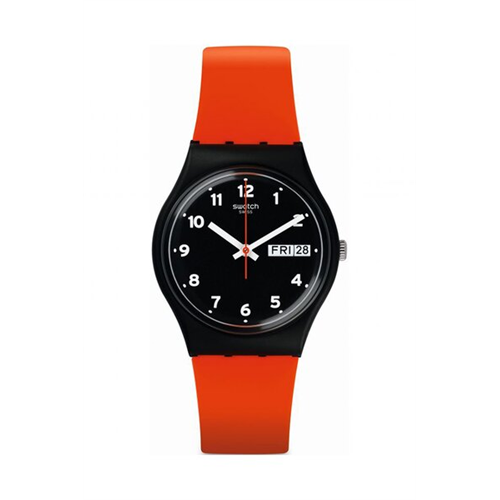 Swatch Red Grin Watch (GB754)