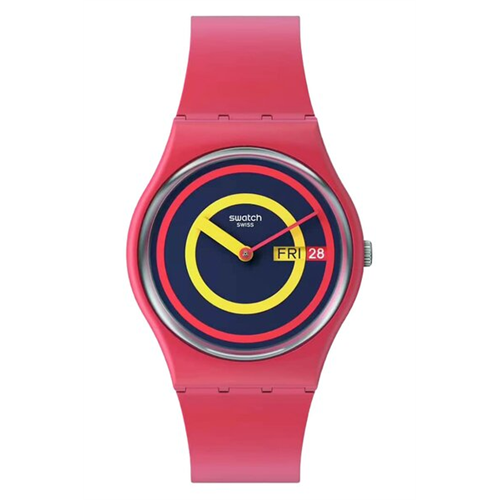 Swatch Unisex Silicone Watch