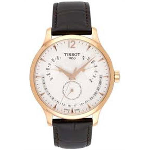 Tissot tradition leather watch