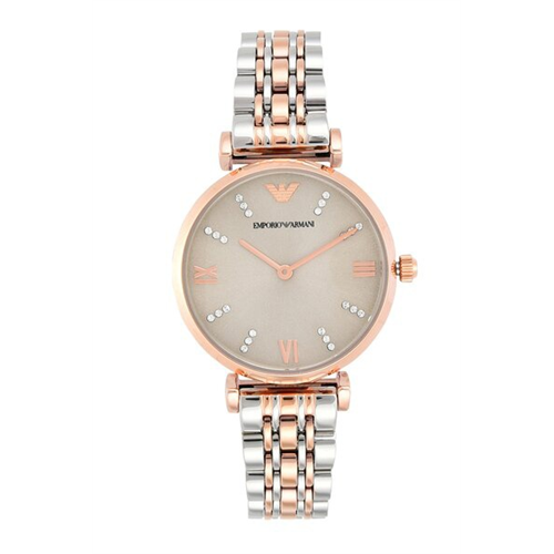 Emporio Armani Women's Gianni T-B Stainless Steel Watch