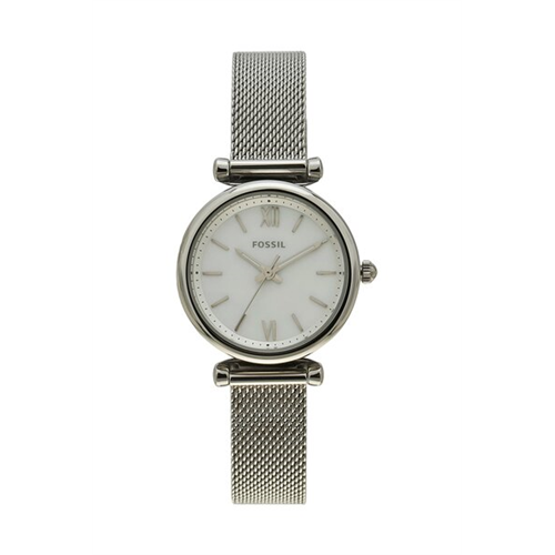 Fossil Carlie Mini Three-Hand Stainless Steel Watch