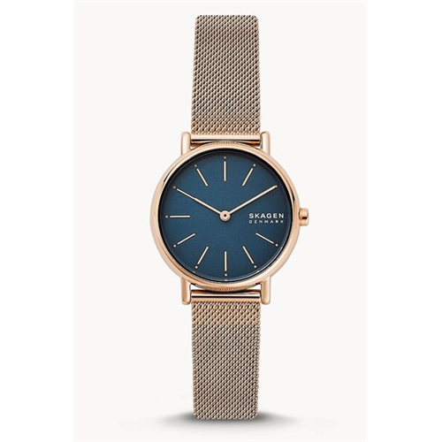 Skagen Signature Rose Gold Stainless Steel Watch