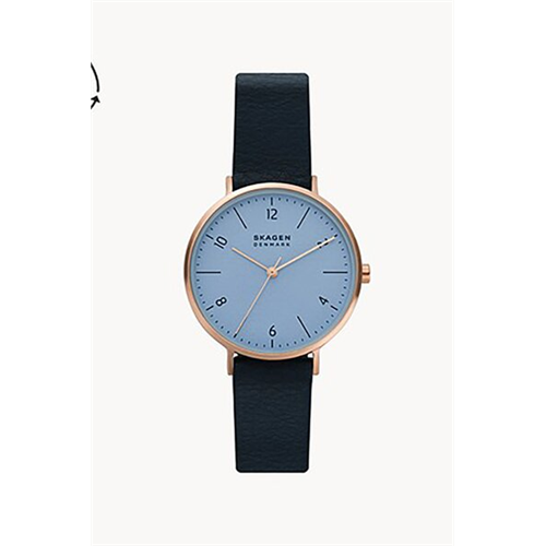 Skagen Skw2972 Aaren Natu Leather Gray Women Watch