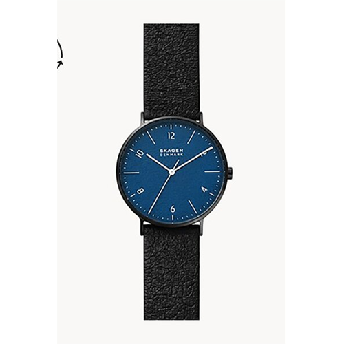 Skagen Skw6727 Aaren Natu Leather Black Men Watch