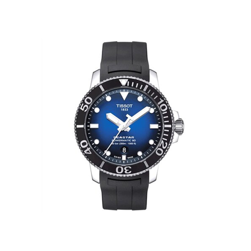 Tissot seastar 1000 rubber watch