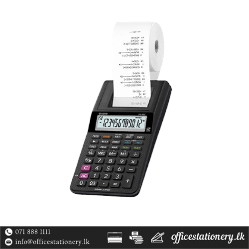 HR 8RC Casio 12 Digit Printing Calculator