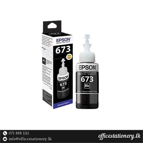 Epson 673 Black Ink Bottle