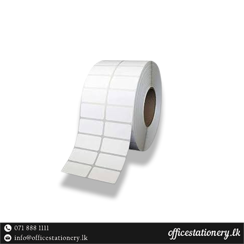 Barcode Label Sticker Roll 38mmx25mm 2up