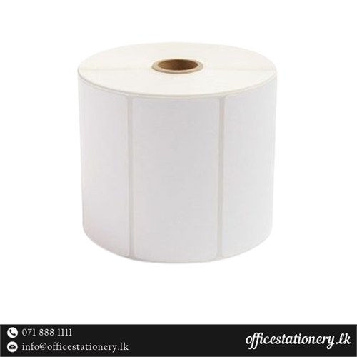 Barcode Label Sticker Roll 50mmx25mm 1up