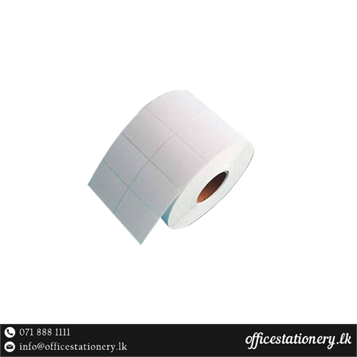 Barcode Label Sticker Roll 50mmx25mm 2up