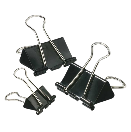 Binder Clip 15mm 12 PIECES