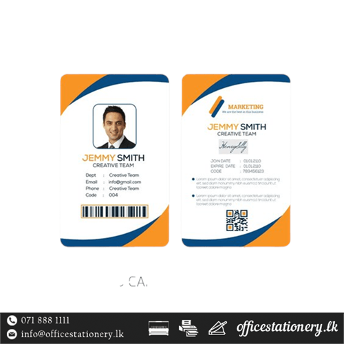 Office ID card printing