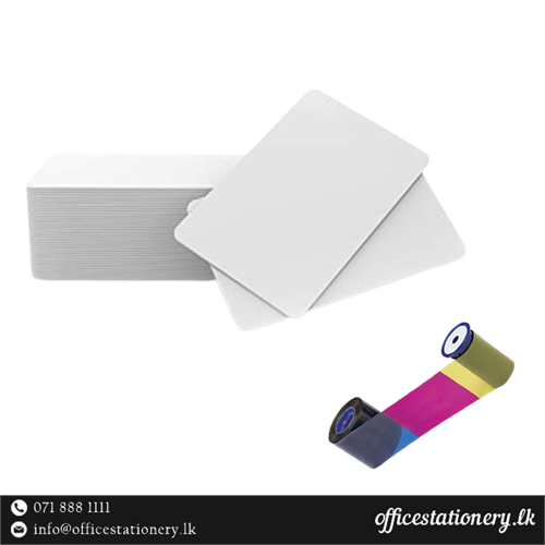 PVC Ribbon Blank ID Card