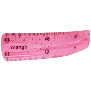 MANGO FLEXI RULER 15CM 6IN