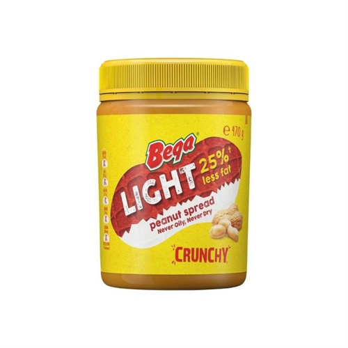 Bega Peanut Spread Crunchy Light 470G