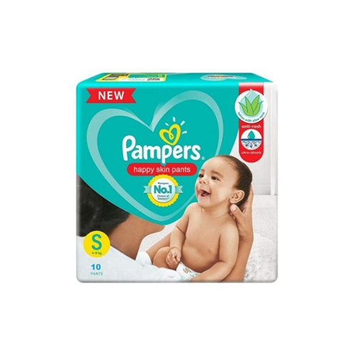 Pampers Happy Skin Pants Small 10 Pants