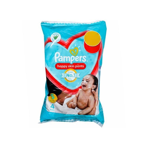 Pampers Happy Skin Pants Small 4 Pants