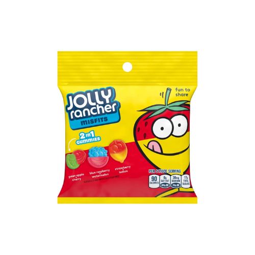 Jolly Rancher Gummies Misfits 2In1 Flv 96G