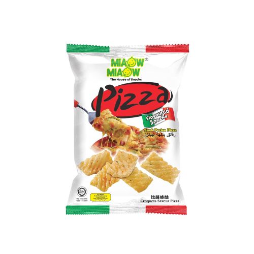 Miaow Miaow Pizza Flavoured Snack 60G