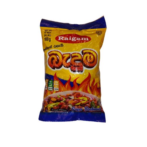 Raigam Prawn Flavour Soya Baduma 100G