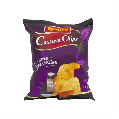 Rancrisp Pepper & Sea Salt Cassava Chips100G