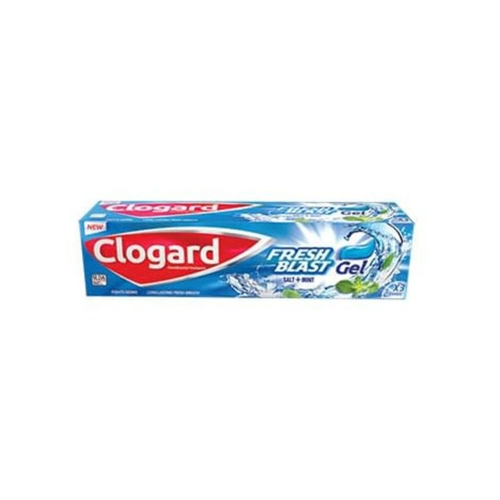 Clogard Fresh Blast Toothpaste Gel Salt+Mint 40G