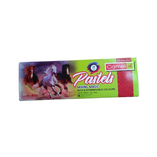 Camel Pastels 24 Shades Colour Chalk Box