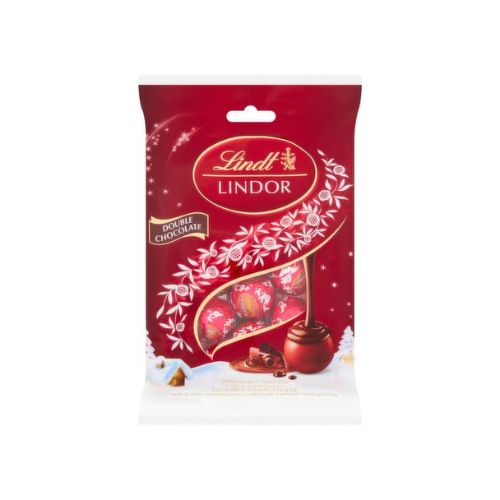 Lindt Lindor Double Chocolate 80G Packet