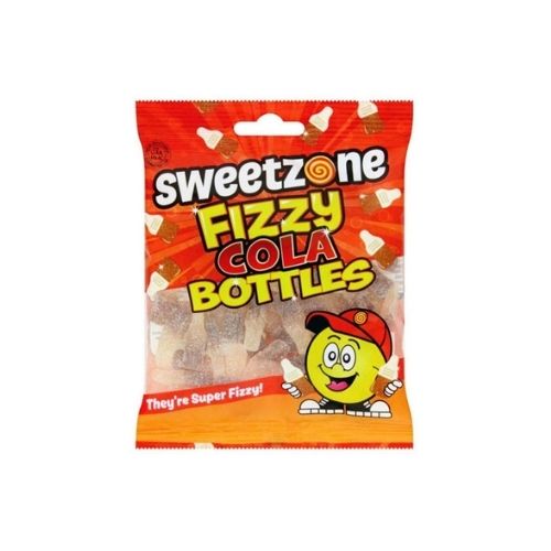 Sweetzone Fizzy Cola Bottles 90G