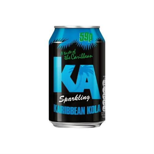 Ka Sparkling Karibbean Kola 330Ml Can