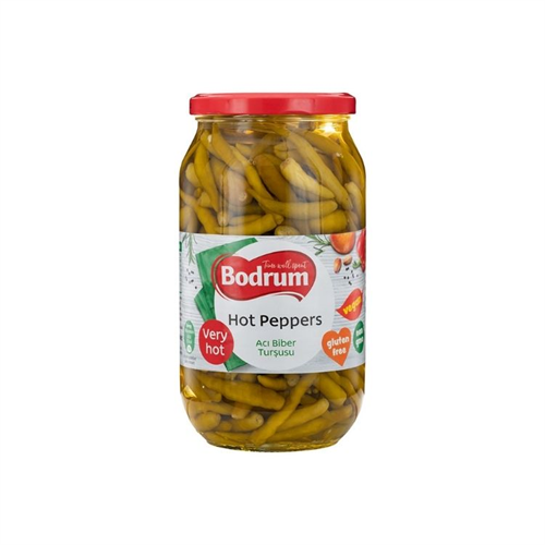 Bodrum Hot Peppers Very Hot 870G