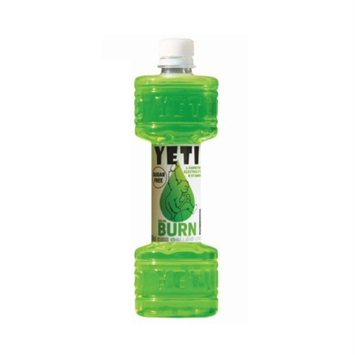 Yeti Burn B Vitamin Apple Flav Sports Drink Green 500Ml
