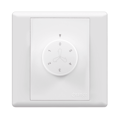 Orange Monaco White 5 Step Fan Controll